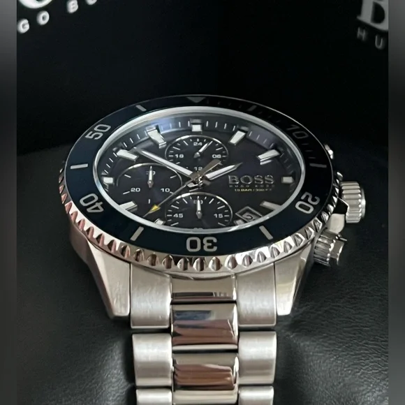 HB1513907 - Hugo Boss Men’s Admiral Blue Dial Watch - Picture 5 of 13